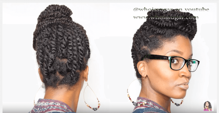 Two Strand Twist Updos