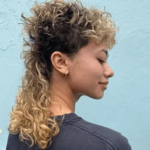 Curly Mullet
