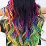 Ombre hair color