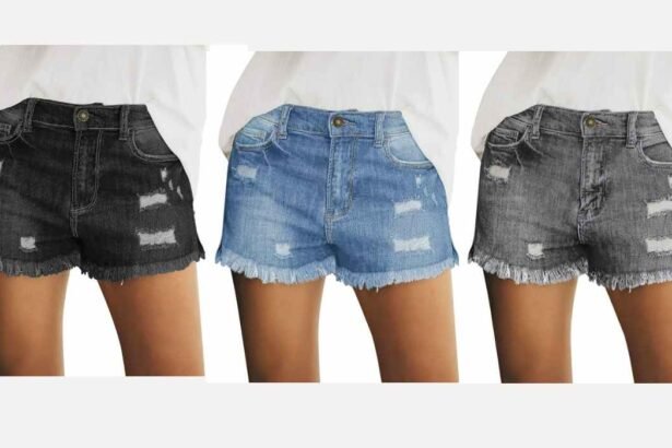 Vetinee Denim Shorts