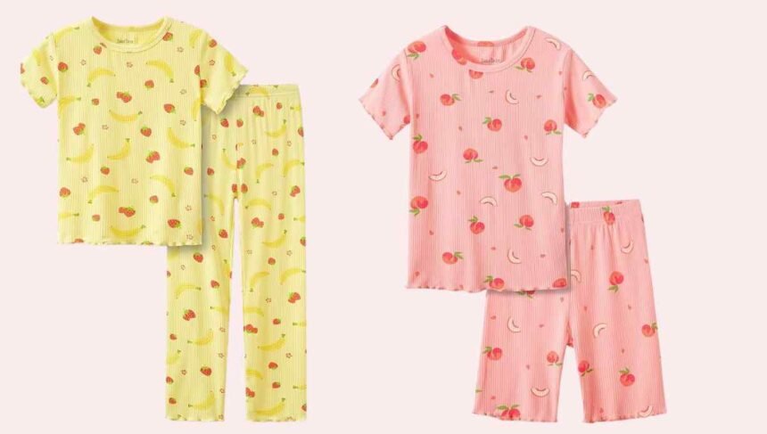 The Beezizac pajamas for toddlers and little girls